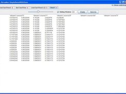 FileView displays the output as text and writes it to a file