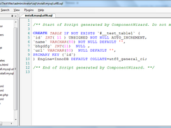 JStudio SQL Script