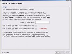 Scripted Questions