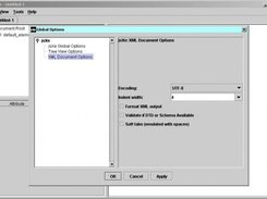  A screenshot of jsXe's options panel.