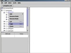 A screenshot showing the context dialog including cut/paste