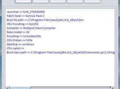 JSystemProperties Screenshot 2