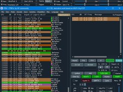 jtdx_improved with Dark Style and Band Hopping enabled
