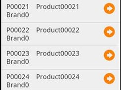List of rows fpr a specific level: columns are configurable