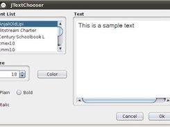 JTextChooser v0.1