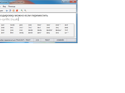 Transliteration codes