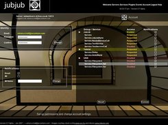 Accounts - control user access, and enable notifications.