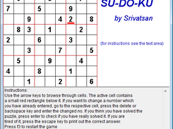 Sudoku game