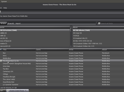 Rhythmbox with MATE-Black (default) theme