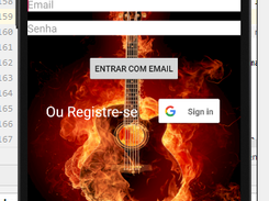 Tela de login