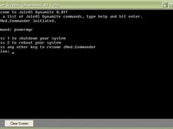 The powermgr command enables reboots and shutdowns