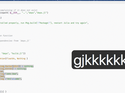 JuliaFormatter.jl Screenshot 1