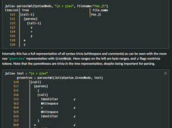 JuliaSyntax Screenshot 1