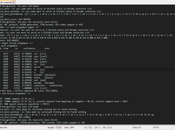 Sample decoding output