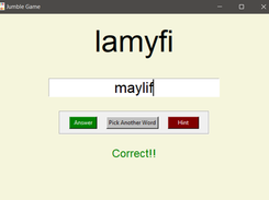 correct answer