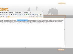 Editing page content