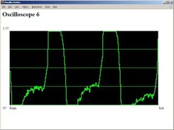 Demo oscilloscope trace application