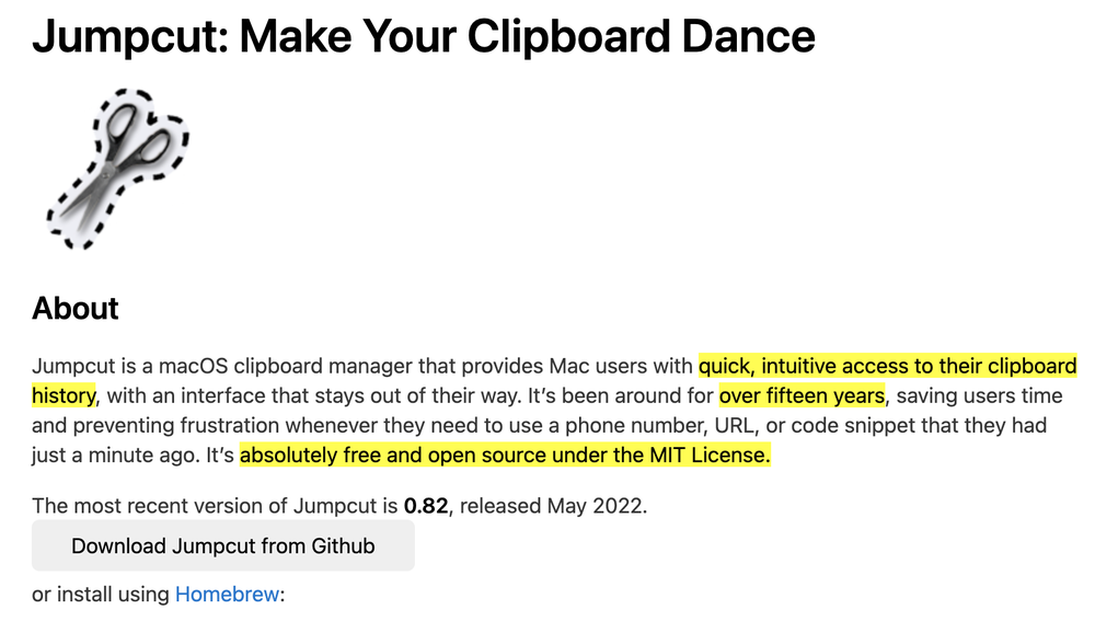 Jumpcut Screenshot 1