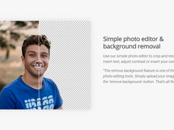 Simple photo editor & background removal