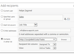 JungleBell for SharePoint Screenshot 2