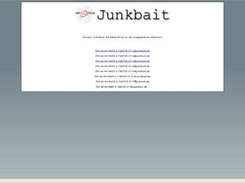 Junkbait - Startscreen