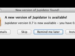 Compact Jupidator interface