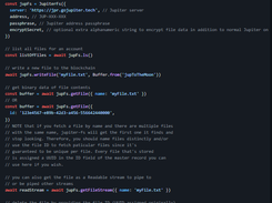 Jupiter Blockchain Screenshot 1