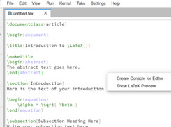 JupyterLab LaTeX Screenshot 1