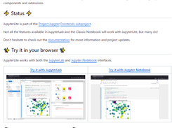 JupyterLite Screenshot 1