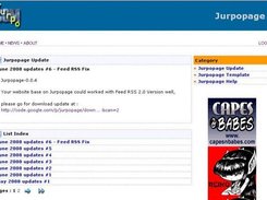 Jurpopage dynamic content with categorized in every page