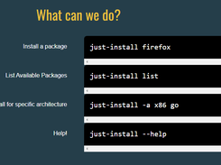 just-install Screenshot 1