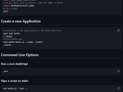 Just JavaScript Screenshot 1