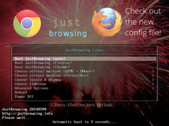 Boot menu for LiveCD/LiveUSB