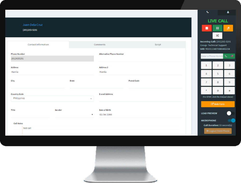 JustGoCloud Screenshot 1