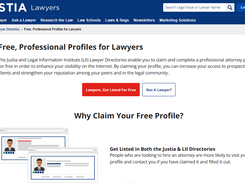 Justia Screenshot 1