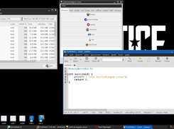 System tools, text editor and Software Center