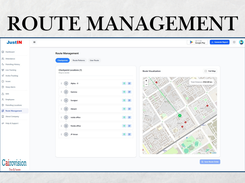 Route management for guards  who are on patrolling