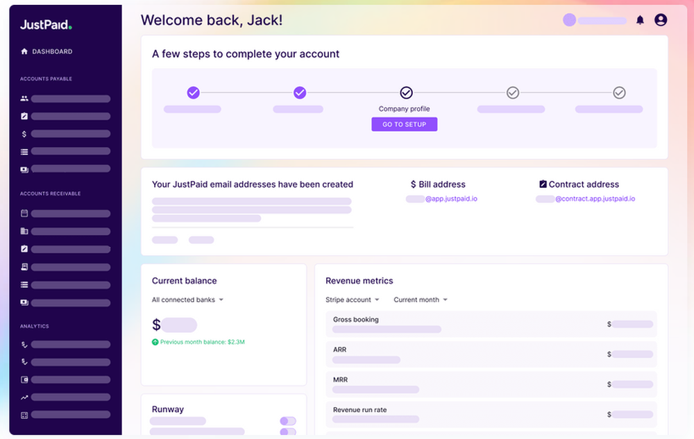 JustPaid Screenshot 1
