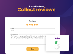 Collect Reviews on Your Website