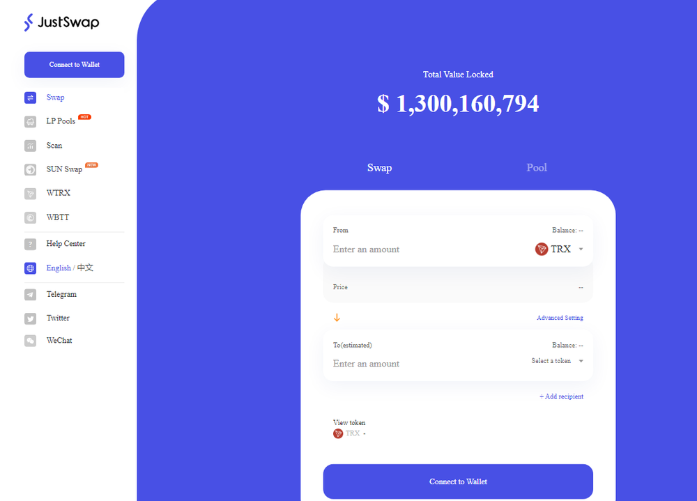 JustSwap Screenshot 1