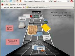 a JVanish Wheel Menu