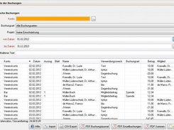 Buchungen