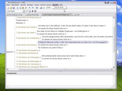 Workspace of Visualiser with a MindMap editor view