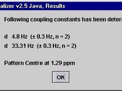 Result screen (Windows)