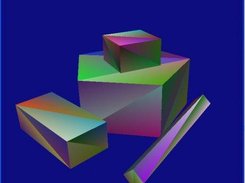 Simple W3d File loaded and Colorored.