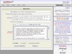 jwaBlogger WYSIWYG Article Editor