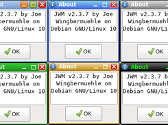 Clearlooks Plus / Blue / Gray / Green / Vintage / Hacker