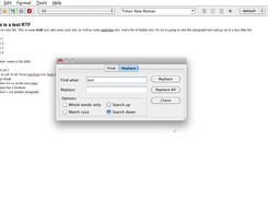 Find and Replace text