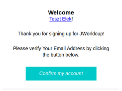 Sign in confirmation email