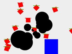 A weapon that fires expanding circle projectiles